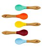 Color:Multi/Blue - Image 1 - Bamboo Baby Spoons Set