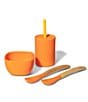 Color:Orange - Image 1 - La Petite Essential Feeding Set