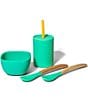 Color:Green - Image 1 - La Petite Essential Feeding Set