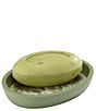 Color:Green - Image 4 - Stratford Green Collection 4-Piece Bath Accessory Set