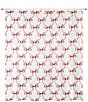 Avanti Linens Christmas Bows Shower Curtain and Hook Set - Image 2