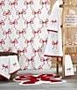 Avanti Linens Christmas Bows Shower Curtain and Hook Set - Image 4
