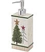 Avanti Linens Christmas Tree Decorative Lotion/Soap Dispenser - Image 1