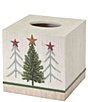 Avanti Linens Christmas Trees Tissue Box Cover - Image 2