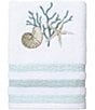 Avanti Linens Coastal Terrazzo Bath Towels, Color:White - Image 3