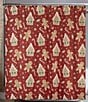 Avanti Linens Gingerbread Man Decorative Holiday Shower Curtain - Image 1