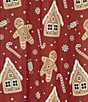 Avanti Linens Gingerbread Man Decorative Holiday Shower Curtain - Image 3