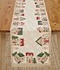 Avanti Linens Gingerbread Village Collection Table Runner, 72#double; - Image 1
