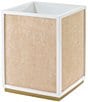 Avanti Linens Haven Collection Panel Framed Wastebasket - Image 1