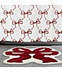 Avanti Linens Holiday Collection Christmas Bows Decorative Bath Rug - Image 3