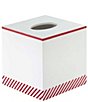 Avanti Linens Holiday Collection Peppermint Nutcracker Bath Tissue Box Cover - Image 2