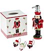 Avanti Linens Holiday Collection Peppermint Nutcracker Bath Tissue Box Cover - Image 4