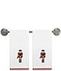 Avanti Linens Holiday Collection Peppermint Nutcracker Decorative Embroidered Bath Towel Set - Image 5