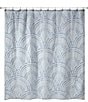 Avanti Linens Modern Shells Blue Shower Curtain, Color:Blue - Image 2