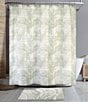 Avanti Linens Palmera Palms Print Decorative Shower Curtain - Image 1
