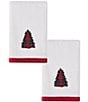 Avanti Linens Patchwork Plaid Collection Holiday Decorative Embroidered Coordinating Bath Towels - Image 1