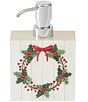 Avanti Linens Patchwork Plaid Decorative Holiday Lotion Soap Sanitizer Dispenser - Image 1