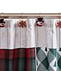 Avanti Linens Patchwork Plaid Decorative Holiday Shower Curtain - Image 3