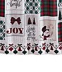 Avanti Linens Patchwork Plaid Decorative Holiday Shower Curtain - Image 4