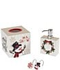 Avanti Linens Patchwork Plaid Decorative Holiday Tissue Box Cover - Image 5