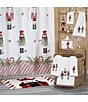 Avanti Linens Peppermint Nutcracker Shower Curtain Hooks Set - Image 4