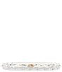 Avanti Linens Pretty Birds Collection Scalloped Tray - Image 2