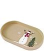 Avanti Linens Snowmen Gathering Collection Vanity Bath Tray - Image 1