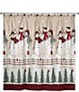 Avanti Linens Snowmen Gathering Shower Curtain - Image 1