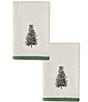 Avanti Linens Snowy Pines Embroidered Bath Towels - Image 1