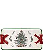 Avanti Linens Spode Christmas Tree® Collection Dimensional Red Ribbons Vanity Bath Tray - Image 2