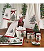 Avanti Linens Spode Christmas Tree® Collection Dimensional Red Ribbons Vanity Bath Tray - Image 5