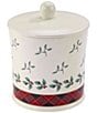 Avanti Linens Spode Christmas Tree® Tartan Covered Jar - Image 1