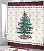Avanti Linens Spode Christmas Tree® Tartan Shower Curtain - Image 1