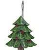 Avanti Linens Spode Christmas Tree® Tartan Shower Hook Set - Image 2