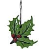 Avanti Linens Spode Christmas Tree® Tartan Shower Hook Set - Image 3