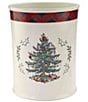 Avanti Linens Spode Christmas Tree® Tartan Wastebasket - Image 1