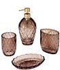 Avanti Linens x Nicole Miller Bijou Embossed Diamond Trellis 4-Piece Bath Accessory Set - Image 1