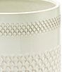 Avanti Linens x Nicole Miller Lyra Ceramic Wastebasket - Image 3
