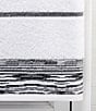 Color:White/Black - Image 4 - x Nicole Miller Sydney Collection 4-Piece Bath Towel Set