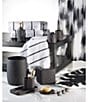 Color:Black/White - Image 4 - x Nicole Miller Sydney Shower Curtain & Hooks Set