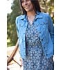 Aventura Arden V2 Point Collar Button Front Woven Twill Jacket - Image 5