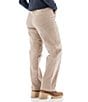 Aventura Aurora Corduroy Patch Pocket Button Fly Pants, Color:Parchment - Image 2