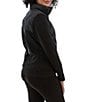 Aventura Everett Mixed Media Quilted Stand Collar Zip Front Jacket - Image 2