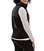 Aventura Everett Mixed Media Stand Collar Zip Front Vest - Image 2