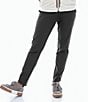 Color:Black - Image 1 - Go-Getter Sustainable UPF Tapered Ankle Joggers