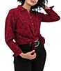 Aventura Grammercy Double Weave Woven Point Collar Button Front Shirt - Image 4