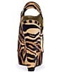 Azalea Wang Aru Tiger Print Platform Wedge Sandals - Image 3