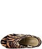 Azalea Wang Aru Tiger Print Platform Wedge Sandals - Image 4