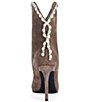 Azalea Wang Azurea Rhinestone Trim Pointed Toe Booties - Image 3