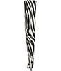 Azalea Wang Bombshell Zebra Print Pointed Toe Thigh High Boots - Image 3